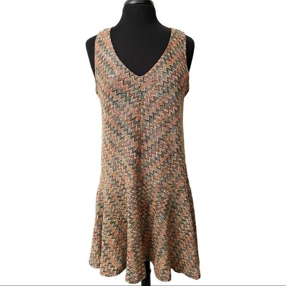 𝅺MAEVE Westwater Chevron Knit Dress Sz MP - Picture 1 of 14